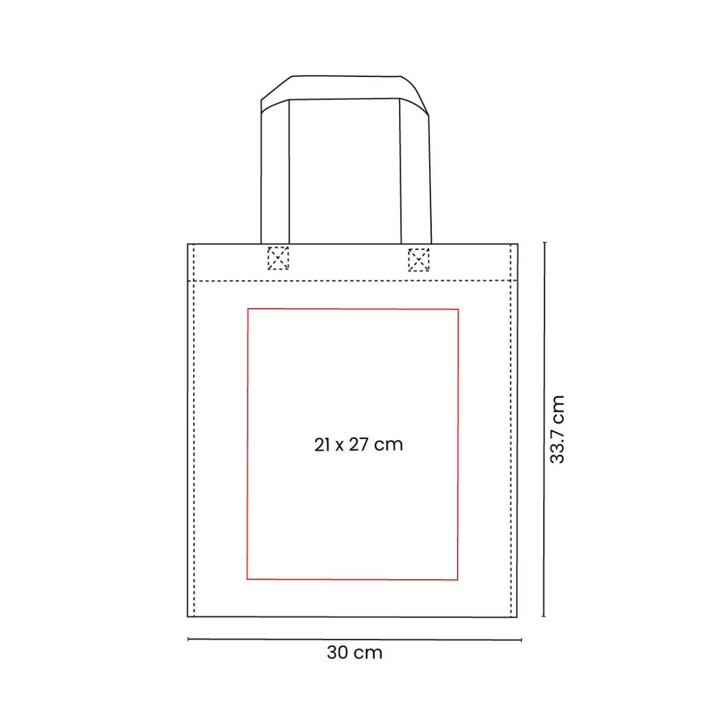 BOLSA WELLINGTON 30 x 33 cm